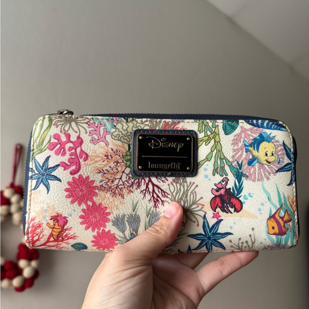 Loungefly under the sea wallet
